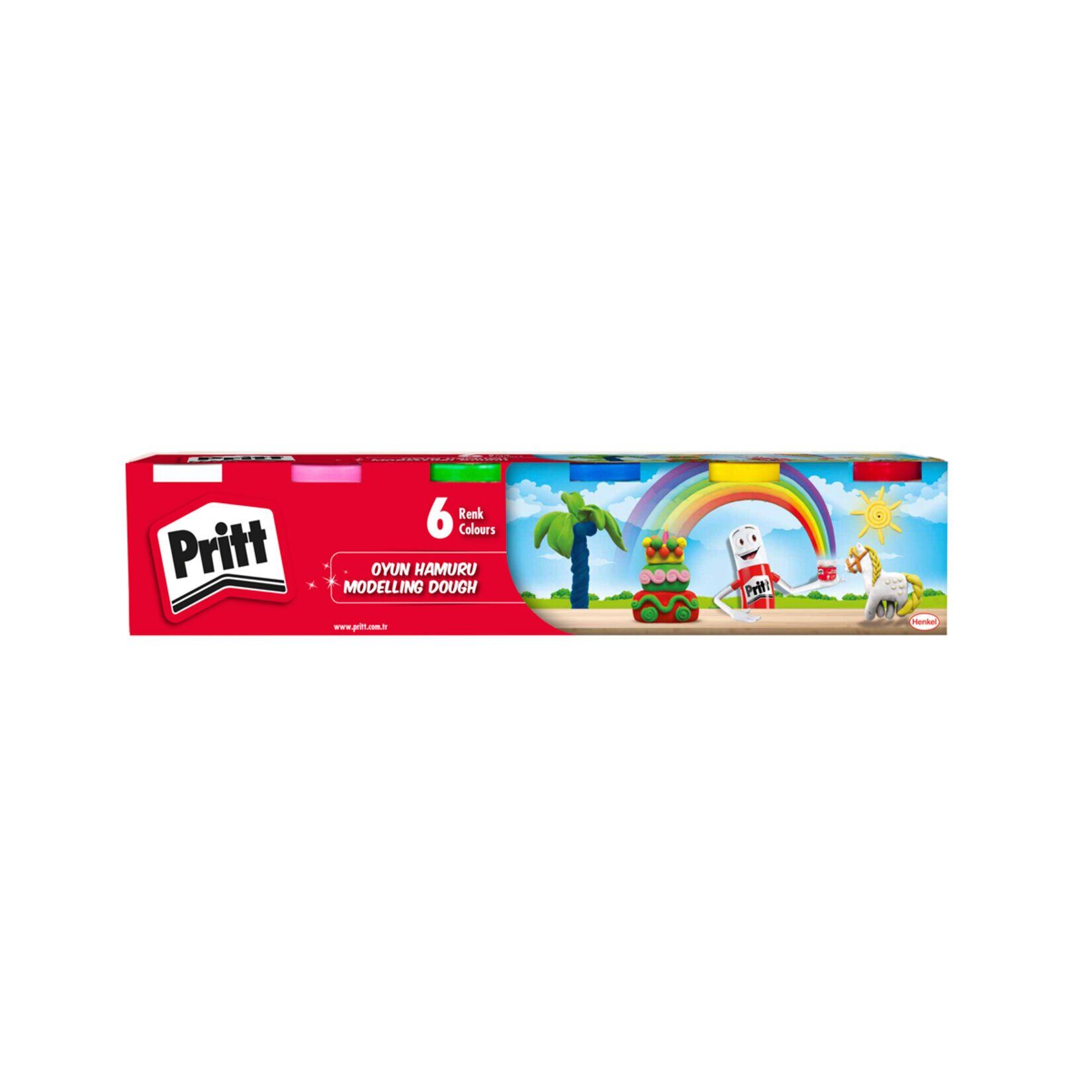 Pritt Oyun Hamuru 6x100 gr
