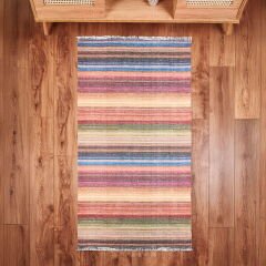 Soft Brick Kilim - Renkli - 80x150 cm
