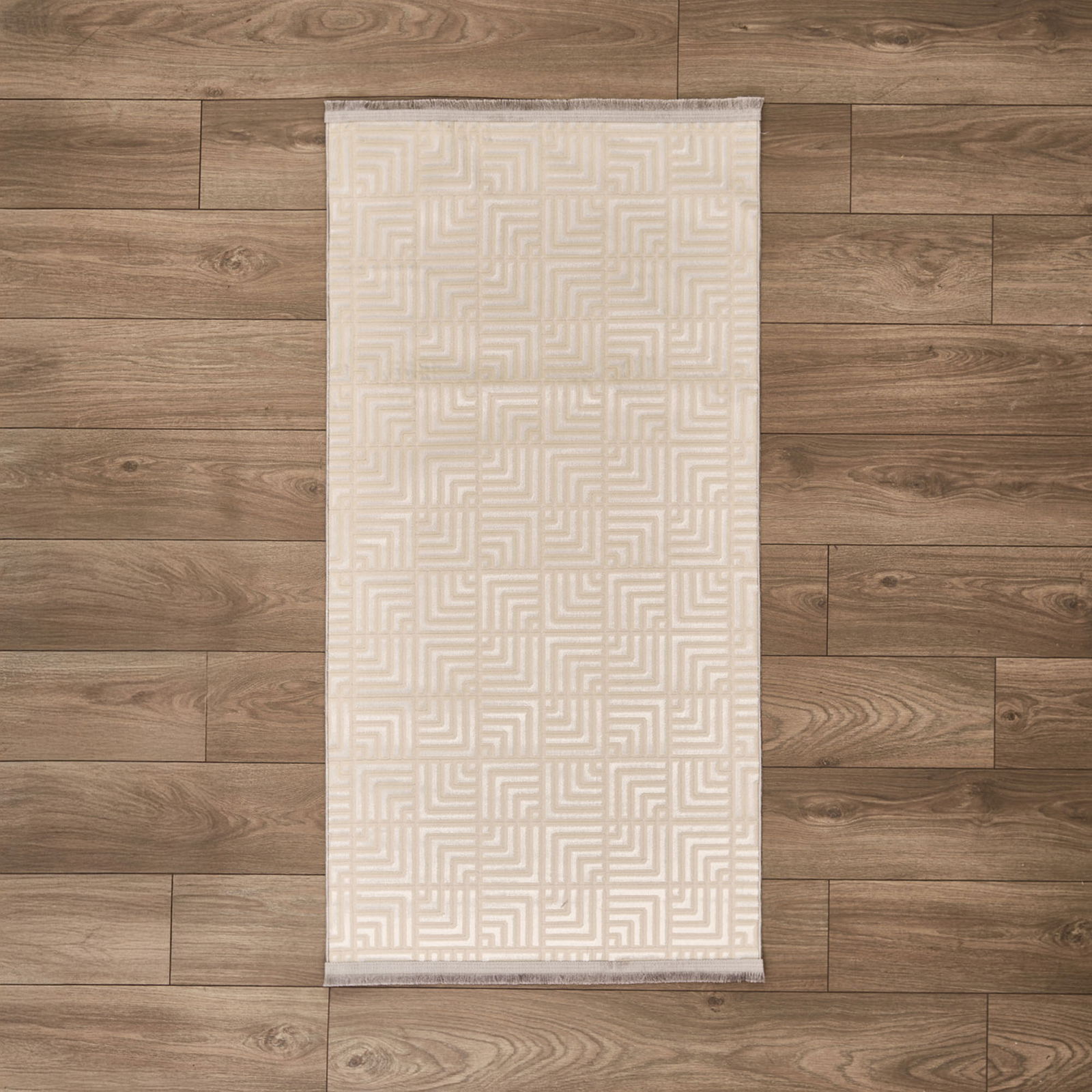 Soft Lunaria Pvc Masa Örtüsü - Ekru - 140x200 cm