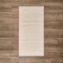 Soft Lunaria Pvc Masa Örtüsü - Ekru - 140x200 cm