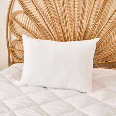 Soft Microfiber Yastık - Beyaz - 50x70 cm
