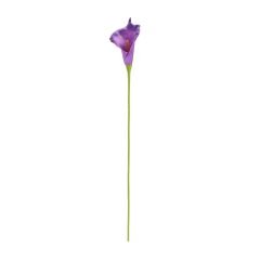Deco Yapay Zambak Çiçeği - Mor - 60 cm