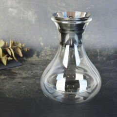 Şelale Cam Sürahi - Şeffaf - 1 lt