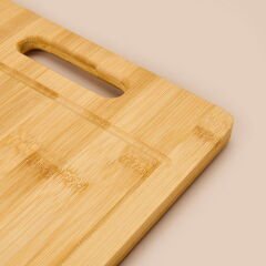 Bambu Kesme Tahtası - Açık Kahverengi - 22x32 cm