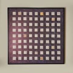 Deco Darkness Kanvas Tablo - Siyah - 100x100 cm