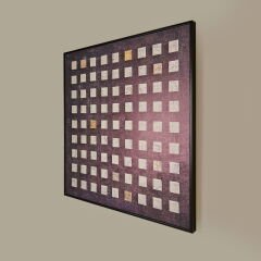 Deco Darkness Kanvas Tablo - Siyah - 100x100 cm