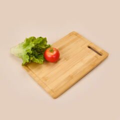 Bambu Kesme Tahtası - Açık Kahverengi - 22x32 cm