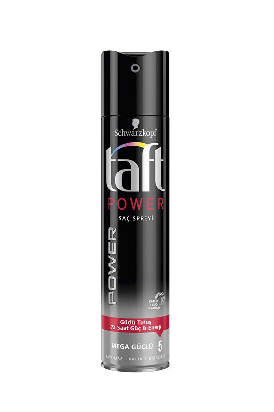 Taft Saç Spreyi No 5 Power Kafainli Mega Güçlü 250 ml