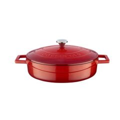 Yayvan Döküm Tencere - 24 cm