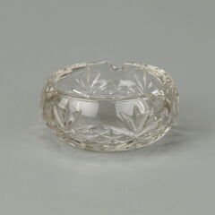 Soga Yuvarlak Cam Küllük - Şeffaf - 9,5 cm