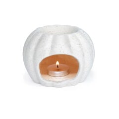 Deco Bona Seramik Buhurdanlık - Krem - 11,5 cm