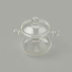 Cam Tencere - Şeffaf - 300 ml