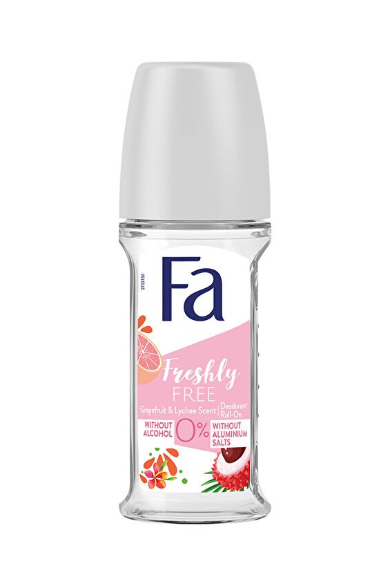 Fa Roll-On Freshly Free GrapefruitLychee Kadın 50 ml