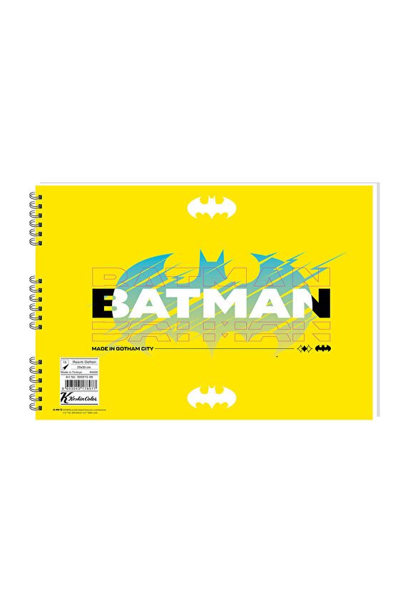 Batman 25*35 15 Yp. Spiralli Resim Defteri