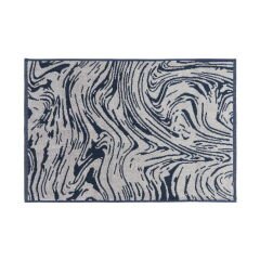 Soft Digital Blue Ayak Havlusu - Lacivert - 50x70 cm