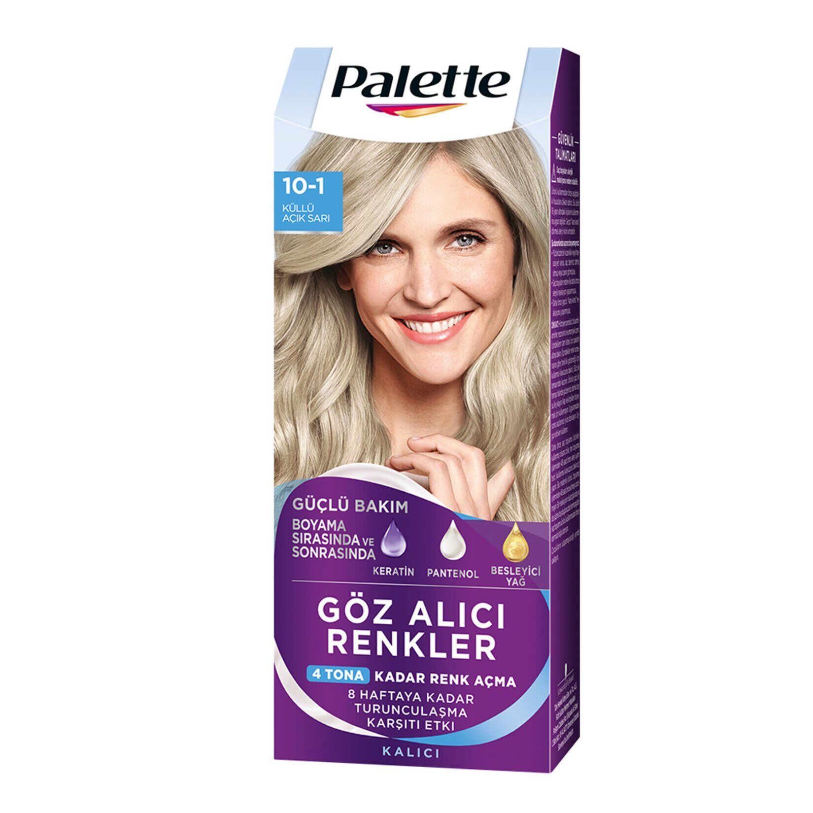 Palette Icc 10-1 Küllü Açık Sarı Saç Boyası