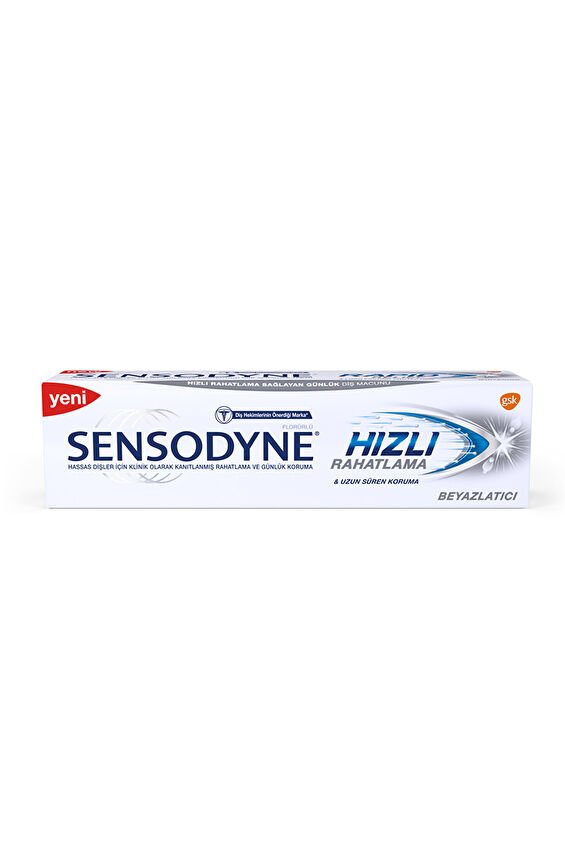 Sensodyne Rapid Relief Beyazlatıcı 75 Ml