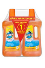 Pronto Ahşap Temizleyici 750 ml 2'li Set Portakal