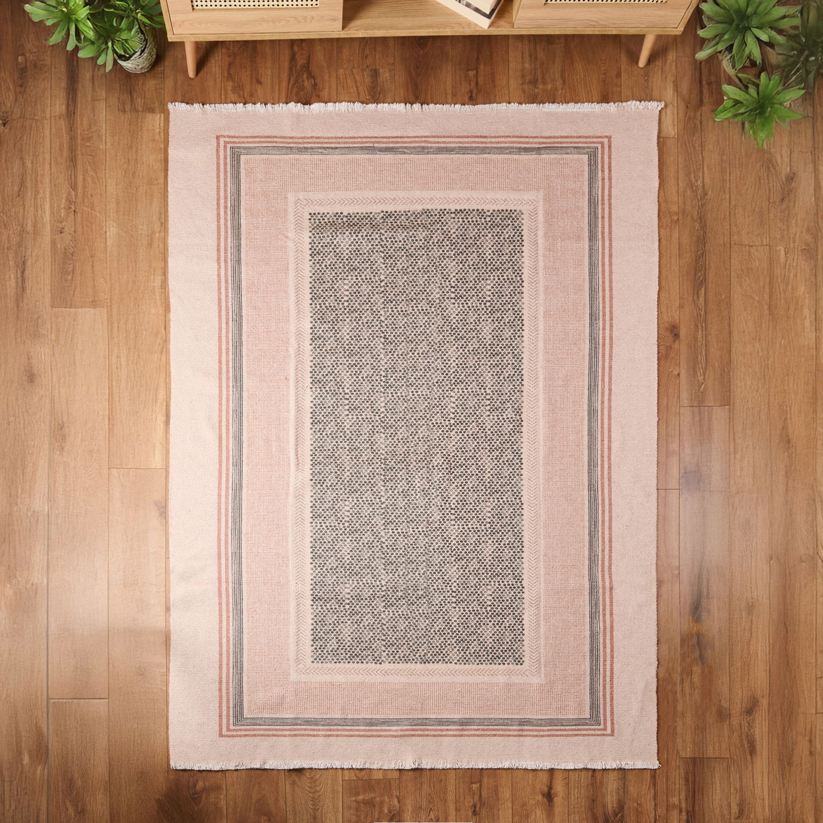 Soft Ombre Kilim - Bej - 160x230 cm