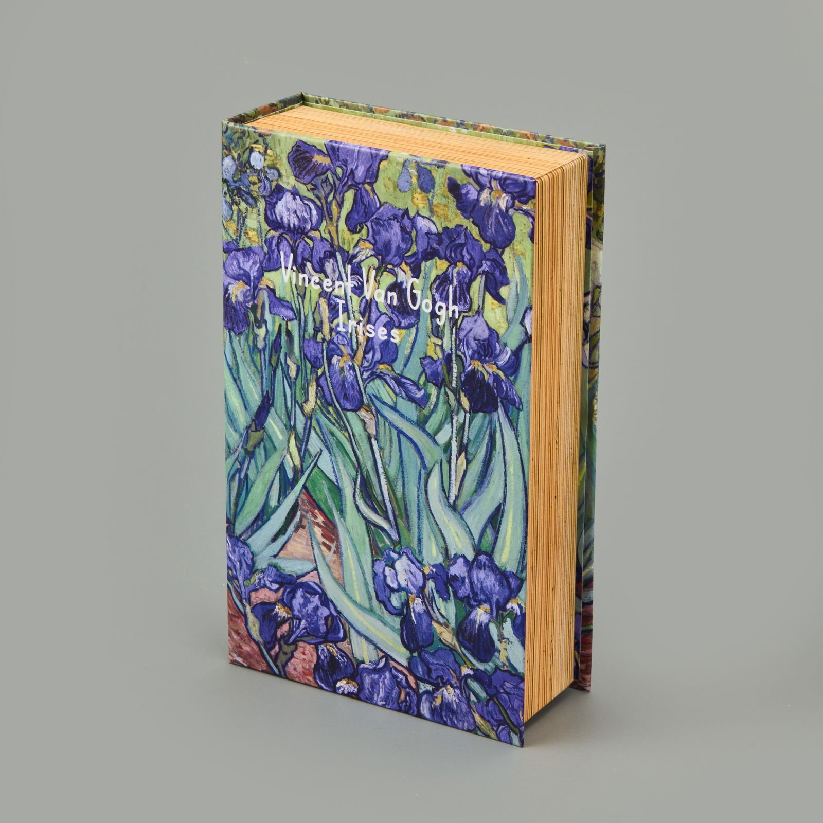Deco Irises Dekoratif Kutu - Mavi / Yeşil - 19,5x12x5 cm