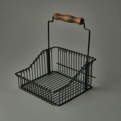 Ahmet Tel Sepet - Siyah - 20 cm