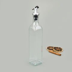 2'li Cam Yağlık Sirkelik - Şeffaf - 500 ml