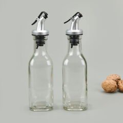 2'li Cam Yağlık Sirkelik - Şeffaf - 200 ml