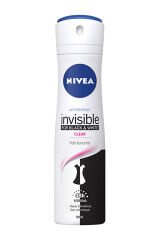 Nivea Deodorant Invisible BlackWhite Clear 150 ml