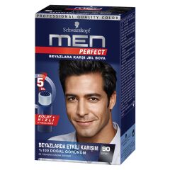 Men Perfect Erkek Saç Boyası 90 Siyah
