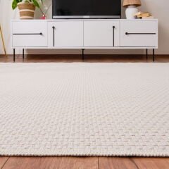 Soft Punkt Rutenna Halı - Ekru - 120x180 cm