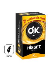 Okey Prezervatif Hisset 20'li