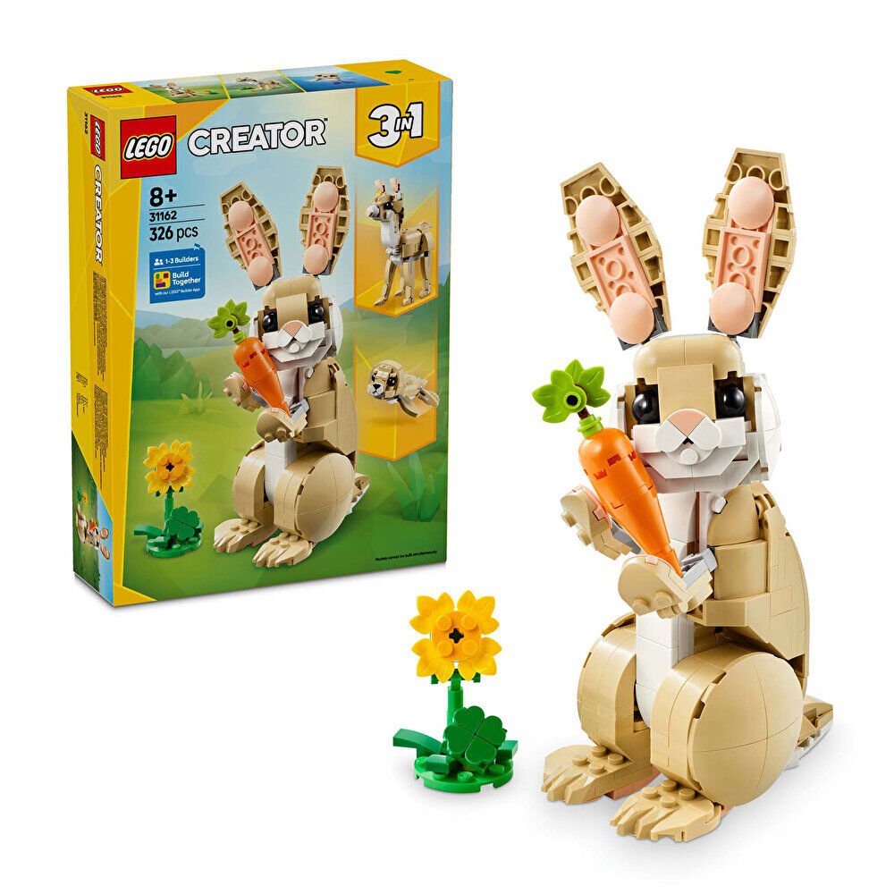 ® Creator 3’ü 1 Arada Sevimli Tavşan Oyun Seti 31162 1 Adet