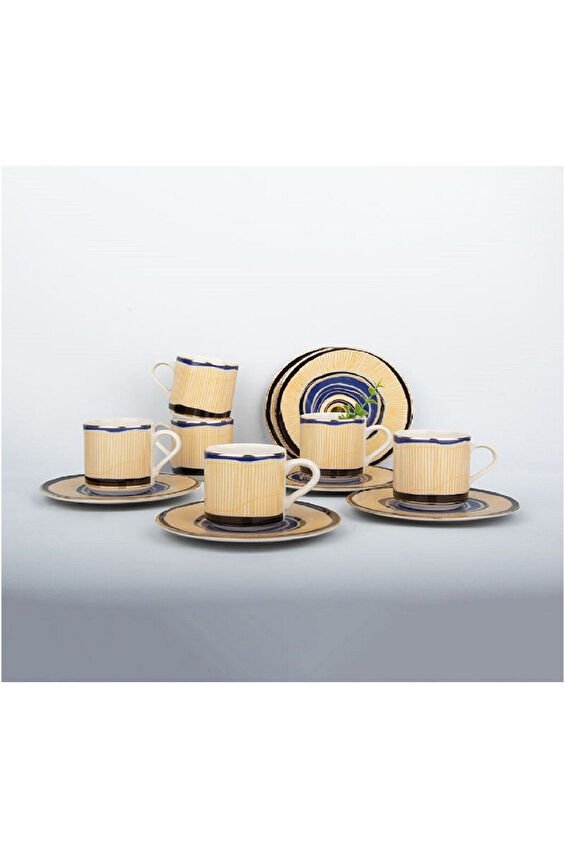 Aryıldız Perline Kahve Fincan Seti 6lı