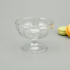 Glass Cam Tatlı Tabağı - Şeffaf - 210 ml