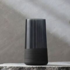 Matte 4'lü Meşrubat Bardağı Seti - Siyah - 520 ml