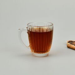 Glass Cam Kulplu Bardak - Şeffaf - 230 ml