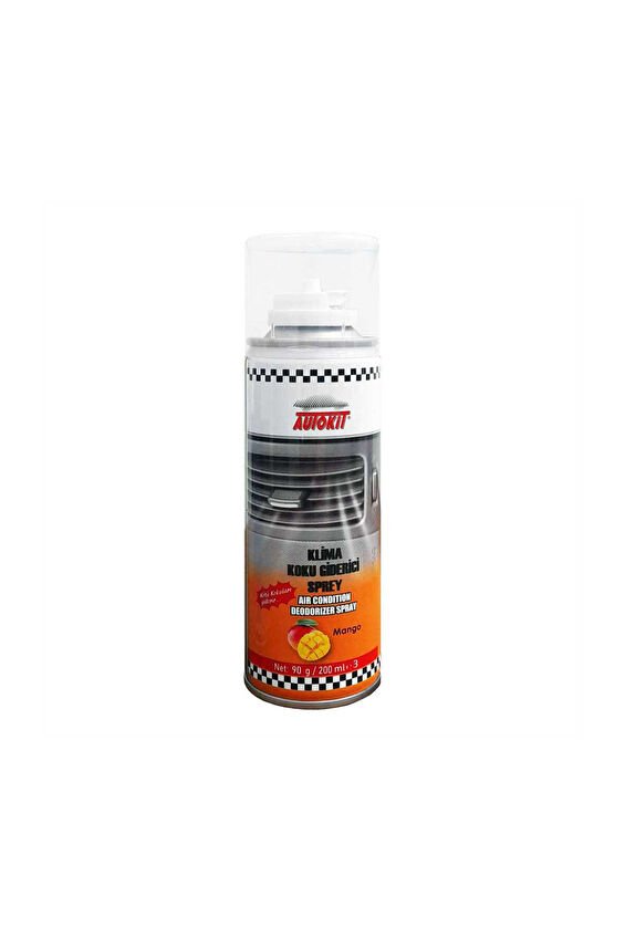 Autokit Klima Koku Giderici Sprey Mango 200ml