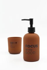 Rakle Serenity Sıvı Sabunluk Seti Kiremit