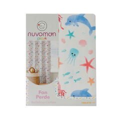 Balık Desenli Çocuk Fon Perde - 140x270 cm