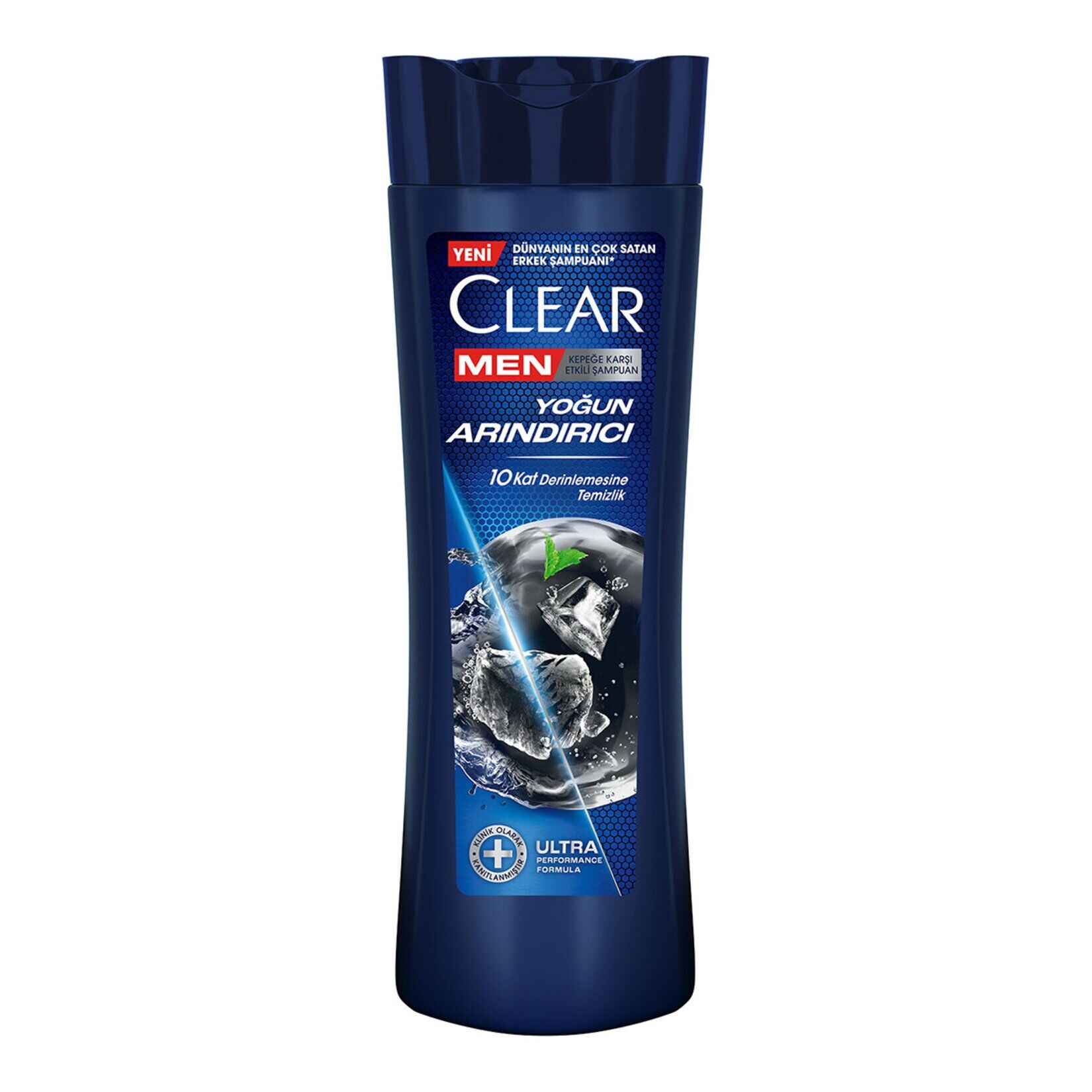 Clear Men Kepeğe Karşı Etkili Şampuan Yoğun Arındırıcı Kömür İle 350 ml