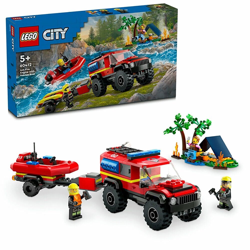 4x4 Kurtarma Botlu İtfaiye Kamyonu 60412 1 Adet