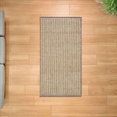Soft Otantik Dekoratif Halı - Gri - 80x150 cm