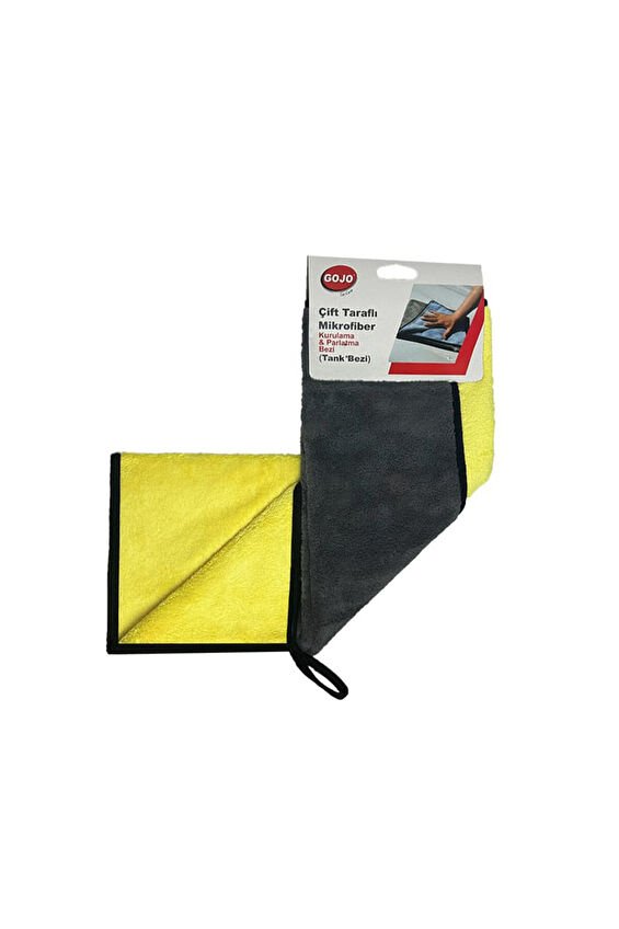 Çift Taraflı Mikrofiber Kurulama ve Parlatma Bezi 50x70 cm