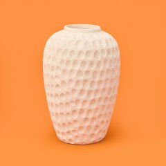 Deco Hermosa Vazo - Bej - 26 cm