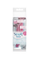 Gillette Venüs Basic3 Kullan At Tıraş Bıçağı 4'lü