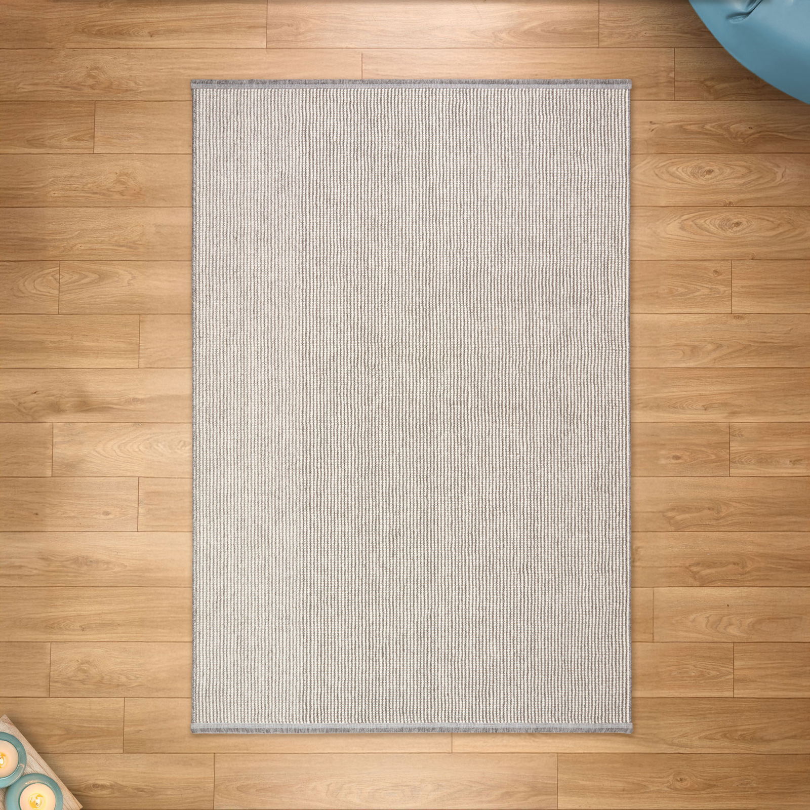 Soft Otantik Dekoratif Halı - Gri - 160x230 cm