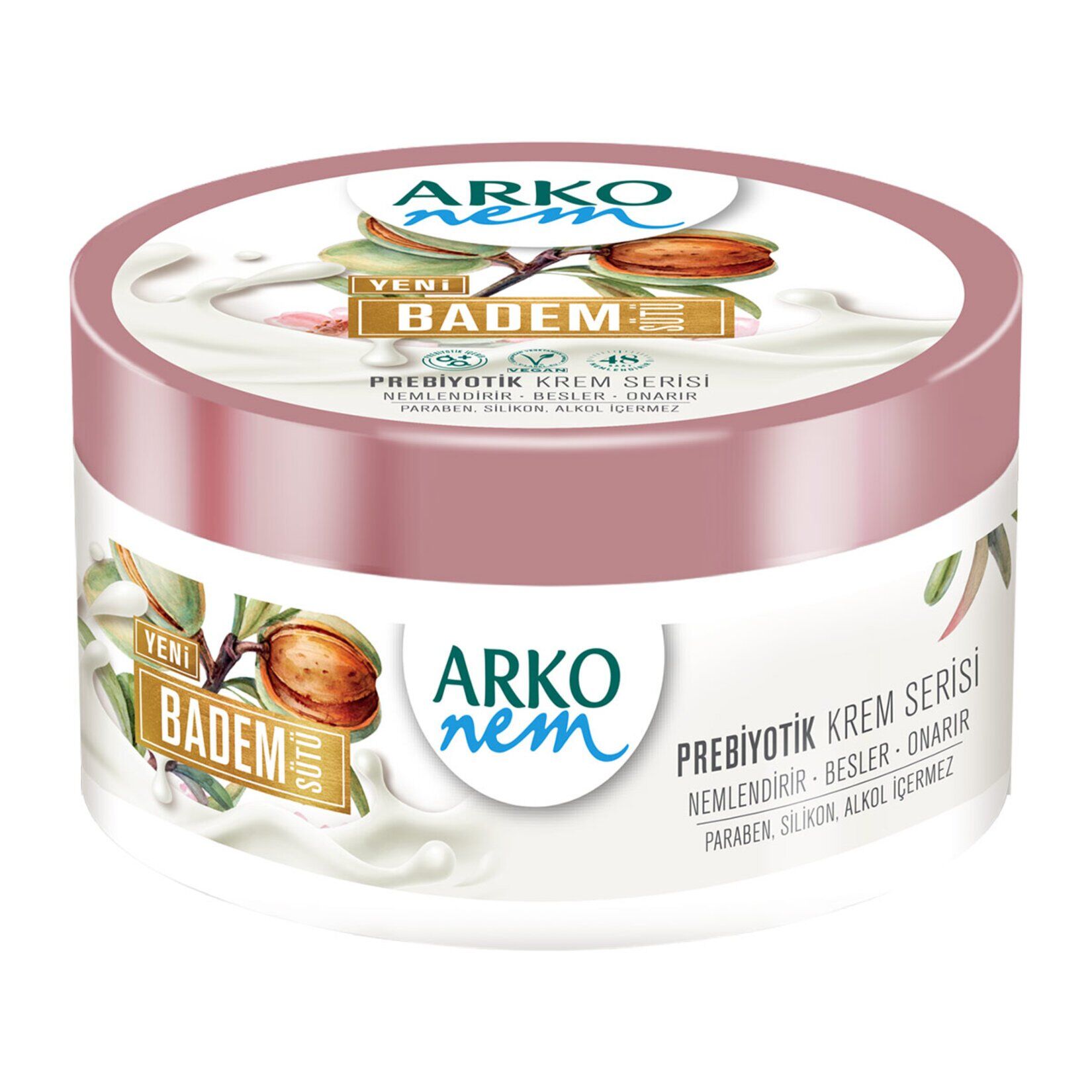 Arko Nem Badem Sütü Prebiyotik Krem Serisi 250 Ml