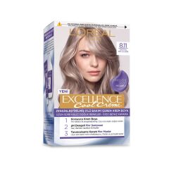 L’Oréal Paris Excellence Cool Creme Saç Boyası – 8.11 Ekstra Küllü Sarı