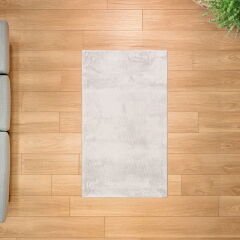 Soft Simirna Post Halı - Gri - 80x140 cm