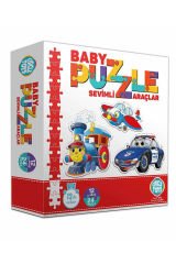 Baby Puzzle Sevimli Araçlar